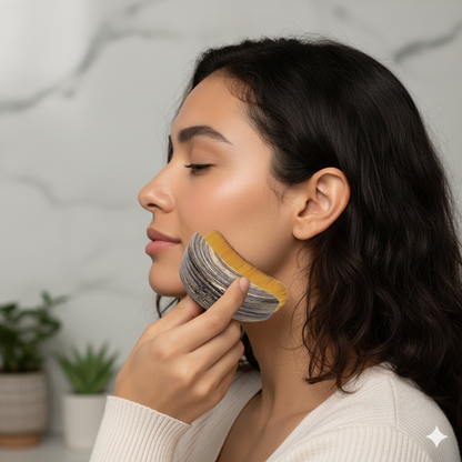 Lymfatische Gezichtsborstel